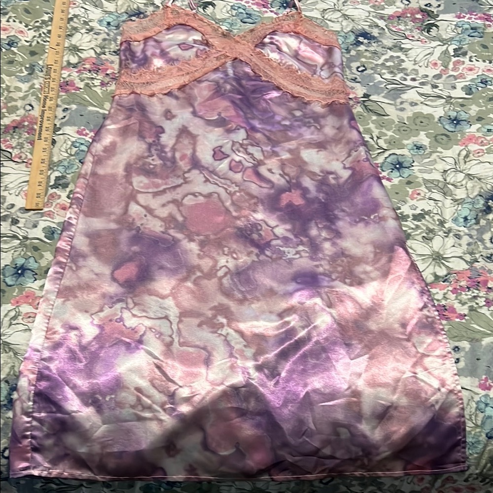 B.O.G Collective Elegant Pink and Purple Women's slip dress